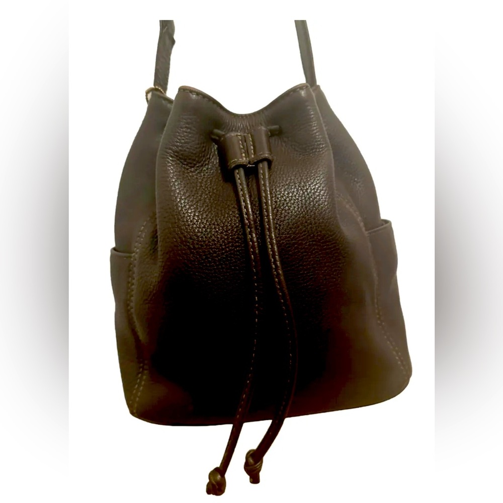 Vintage COACH #4926 Sonoma Pocket Drawstring Bucket Bag - Restored & Cleaned